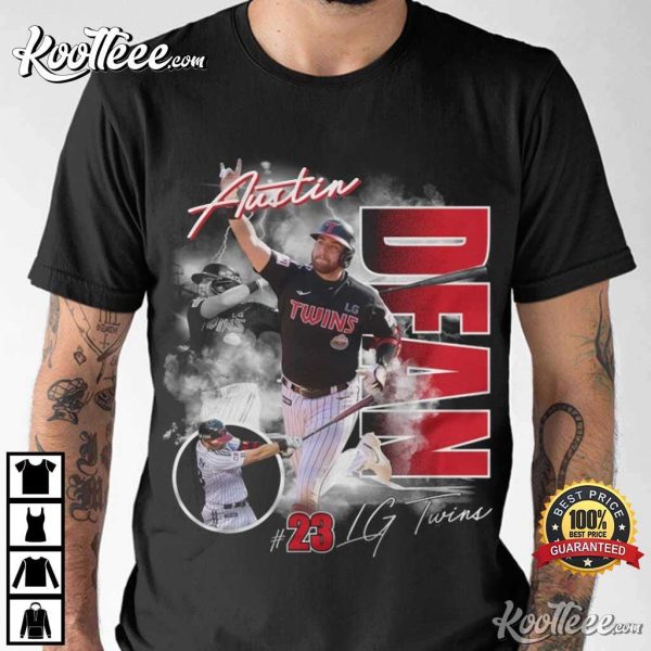 Austin Dean LG Twins 23 Baseball T-Shirt