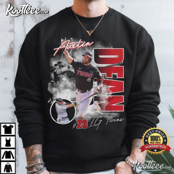 Austin Dean LG Twins 23 Baseball T-Shirt