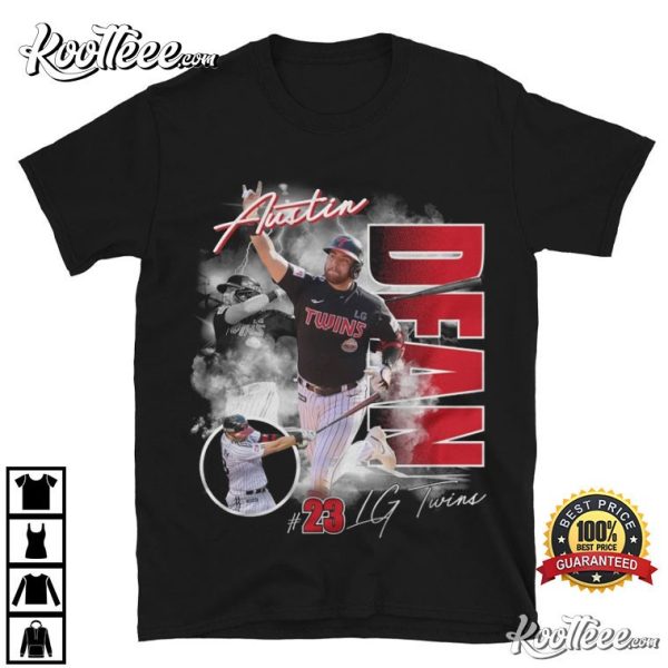 Austin Dean LG Twins 23 Baseball T-Shirt