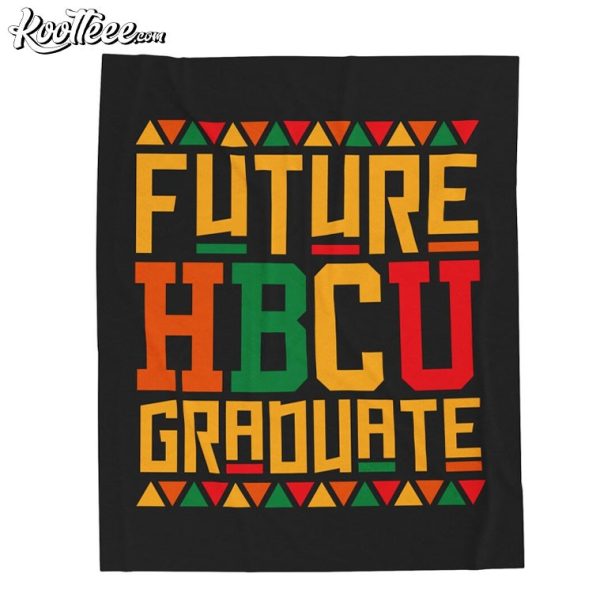 Future HBCU Graduate Black History Month Fleece Blanket