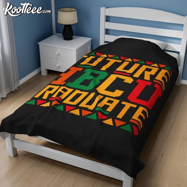 Future HBCU Graduate Black History Month Fleece Blanket