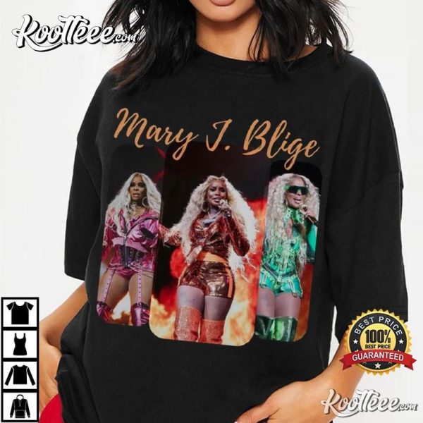 Mary J Blige Graphic For My Fans Tour Gift T-Shirt