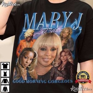 Mary J Blige Good Morning Gorgeous Vintage Bootleg T-Shirt