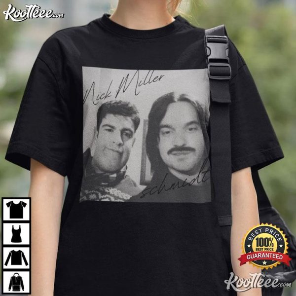 Nick And Schmidt Selfie Gift For New Girl Fans T-Shirt