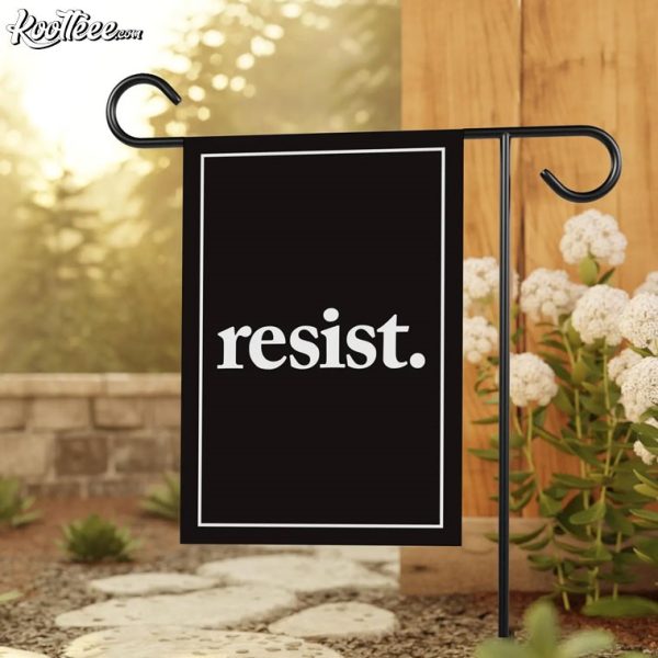 Resist Anti-Trump Garden Flag