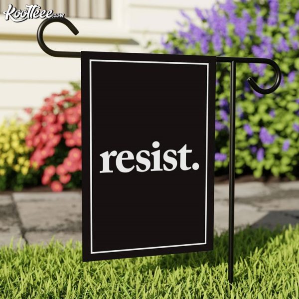 Resist Anti-Trump Garden Flag