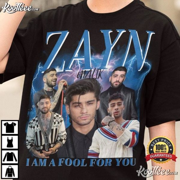 Zayn Malik Retro 90s Fan Gift T-Shirt