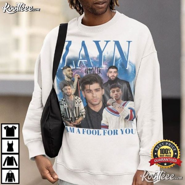 Zayn Malik Retro 90s Fan Gift T-Shirt