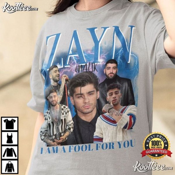 Zayn Malik Retro 90s Fan Gift T-Shirt