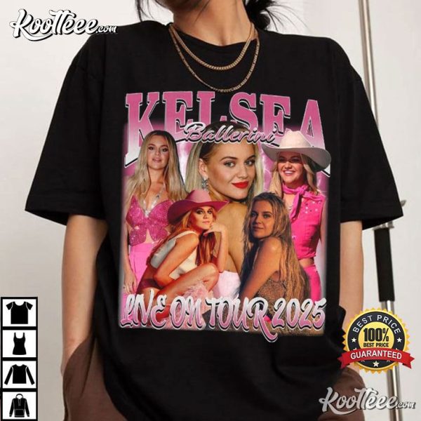 Kelsea Ballerini Live On Tour 2025 Vintage T-Shirt