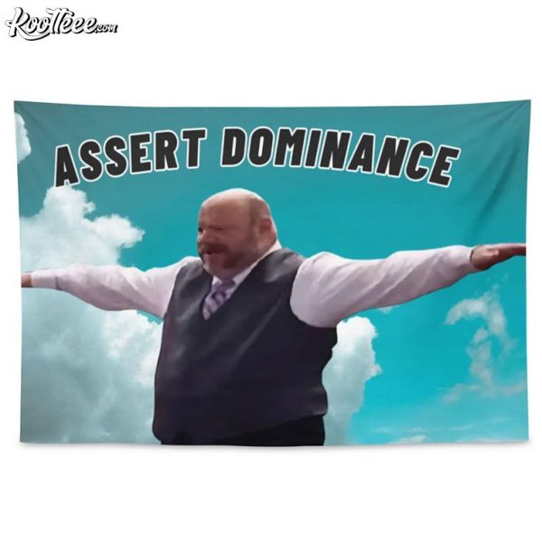 Bertram Winkle Jessie Assert Dominance Funny Wall Tapestry