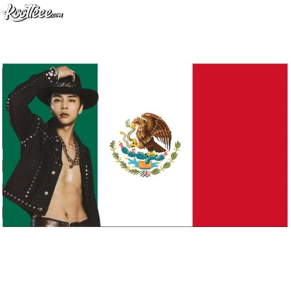 Johnny NCT Kpop Mexico Flag