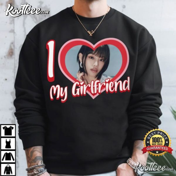 Natty I Love My Girlfriend Kpop Gift T-Shirt