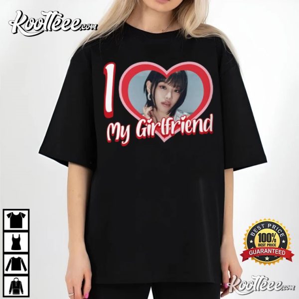 Natty I Love My Girlfriend Kpop Gift T-Shirt