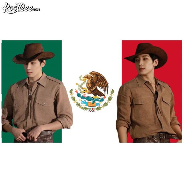 Wonwoo Seventeen Kpop Mexico Flag