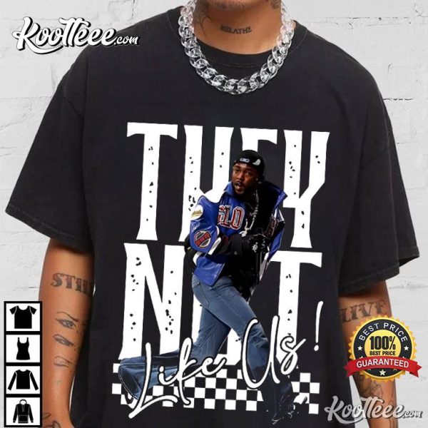 Kendrick Lamar Super Bowl They Not Like Us T-Shirt