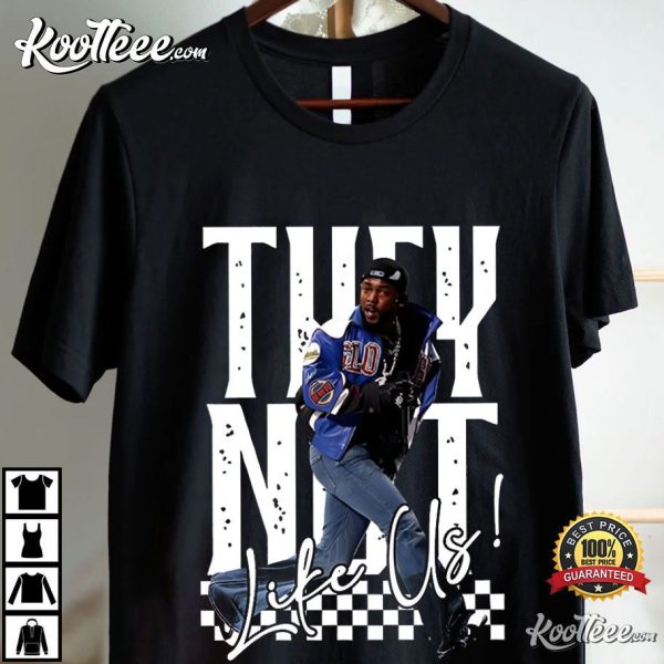 Kendrick Lamar Super Bowl They Not Like Us T-Shirt