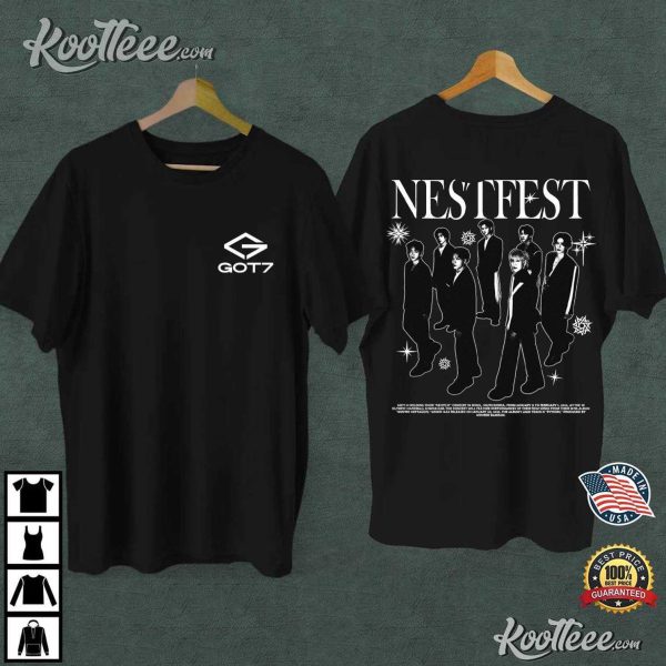 Got7 Kpop Nestfest Concert T-Shirt