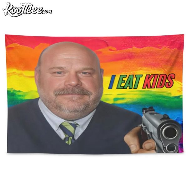 Bertram I Eat Kids Funny Meme Wall Tapestry