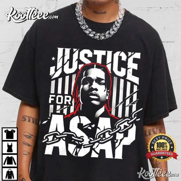 Justice For ASAP Rocky Retro T-Shirt