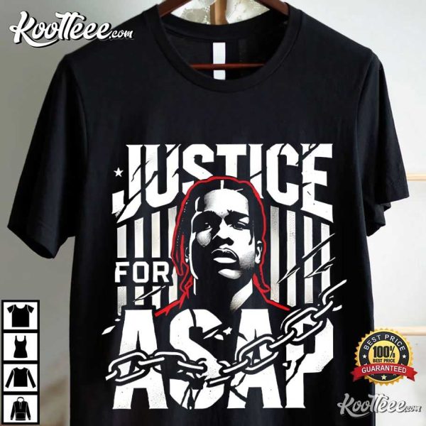 Justice For ASAP Rocky Retro T-Shirt