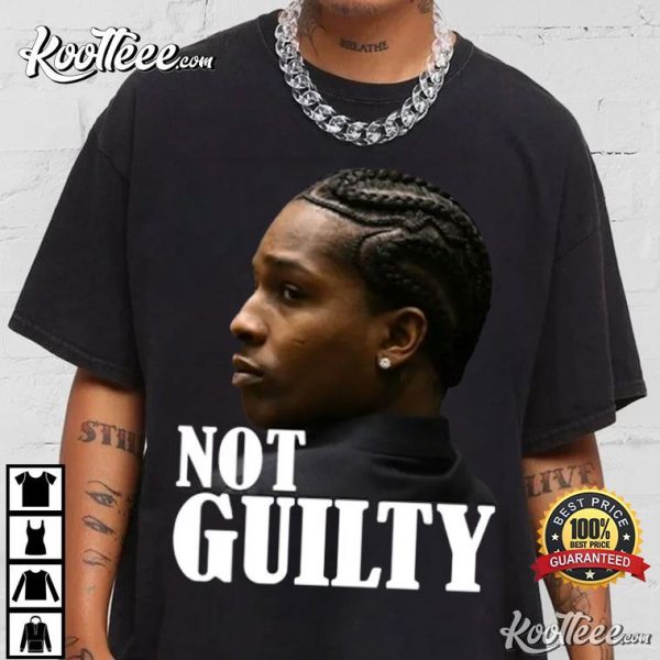 ASAP Rocky Not Guilty Retro T-Shirt