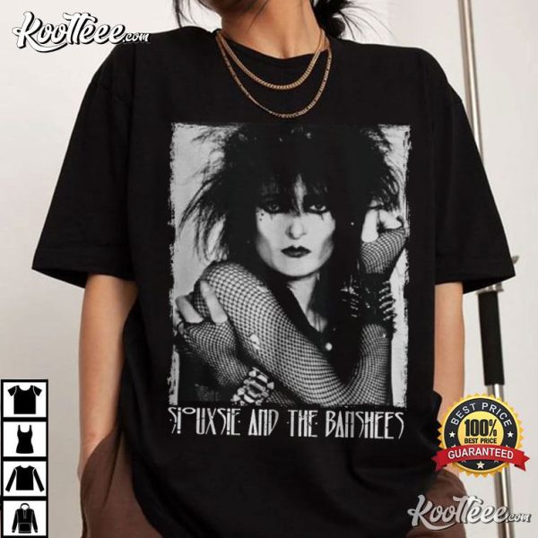 Siouxsie And The Banshees Goth Post-Punk Band T-Shirt