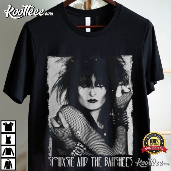 Siouxsie And The Banshees Goth Post-Punk Band T-Shirt