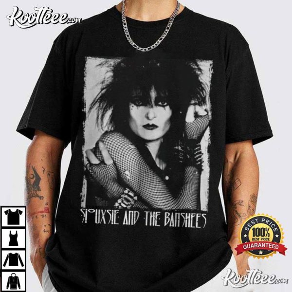 Siouxsie And The Banshees Goth Post-Punk Band T-Shirt