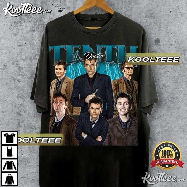 Tenth Doctor Vintage 90s Bootleg T-Shirt