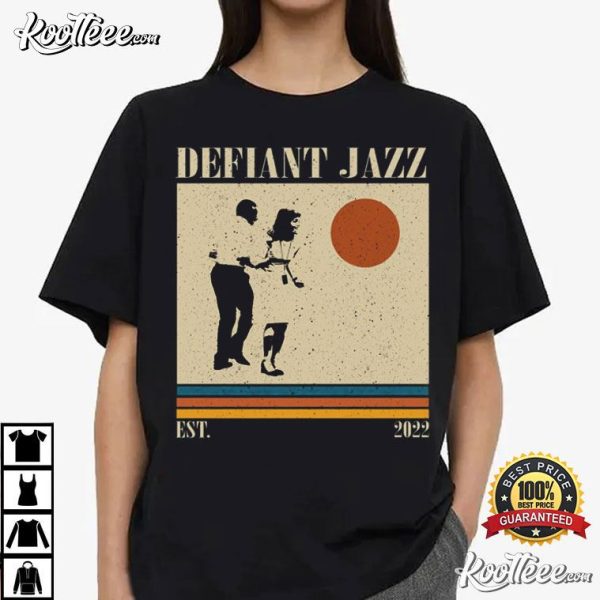 Defiant Jazz Severance TV Series Retro T-Shirt