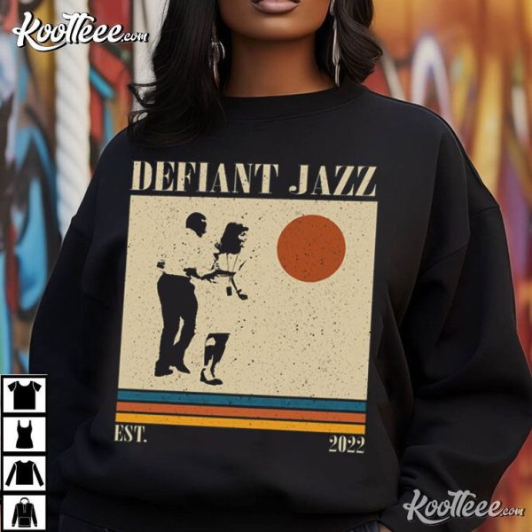 Defiant Jazz Severance TV Series Retro T-Shirt