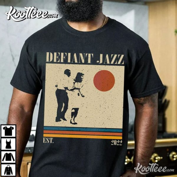 Defiant Jazz Severance TV Series Retro T-Shirt