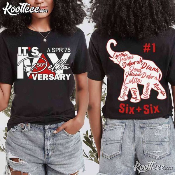 It’s My Deltaversary Delta Sigma Theta Personalized T-Shirt