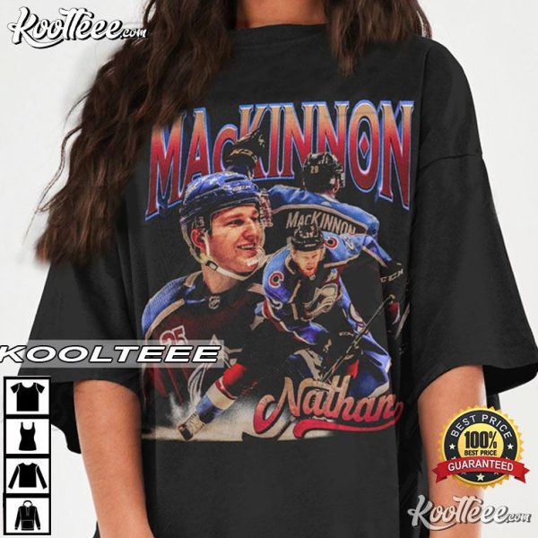 Nathan MacKinnon Ice Hockey Vintage 90s T-Shirt