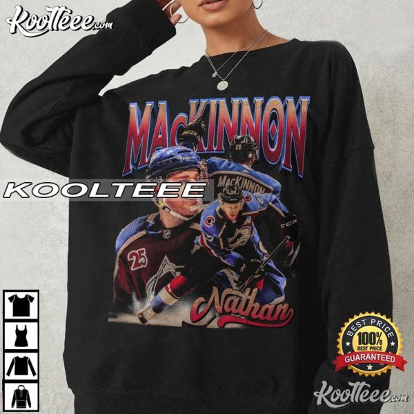 Nathan MacKinnon Ice Hockey Vintage 90s T-Shirt