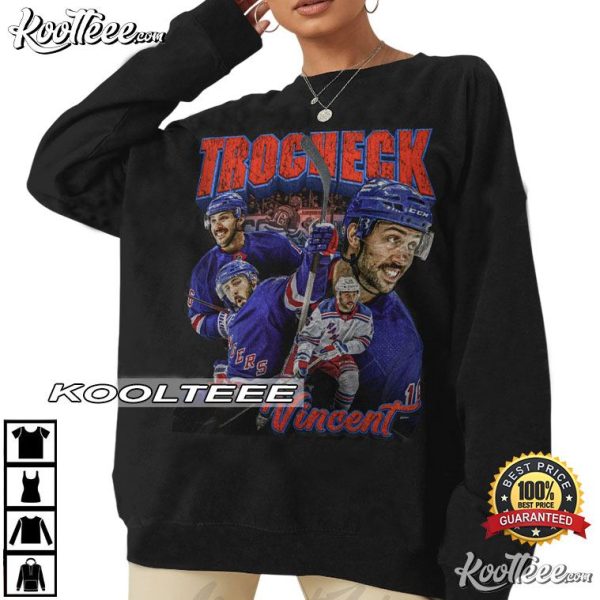 Vincent Trocheck New York Rangers Ice Hockey Vintage T-Shirt