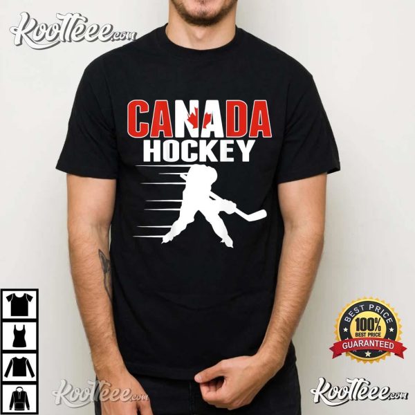 Canada Hockey Fan Support Canadian Hockey Team T-Shirt