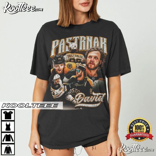 David Pastrnak Boston Bruins Ice Hockey Vintage T-Shirt