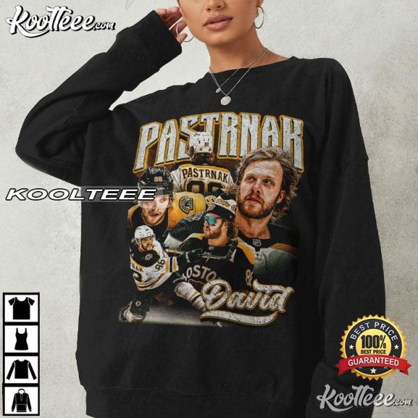 David Pastrnak Boston Bruins Ice Hockey Vintage T-Shirt