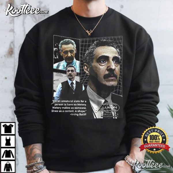 Severance Irving Bailiff Quotes John Turturro Vintage T-Shirt