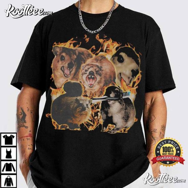 Rock Hyrax Meme Animal Lover Gift T-Shirt