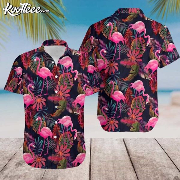 Flamingo Lover Summer Hawaiian Shirt And Shorts