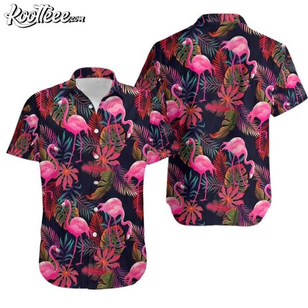 Flamingo Lover Summer Hawaiian Shirt And Shorts