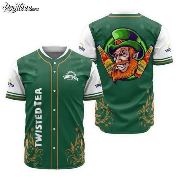 Twisted Tea Saint Patrick’s Day Leprechaun Baseball Jersey