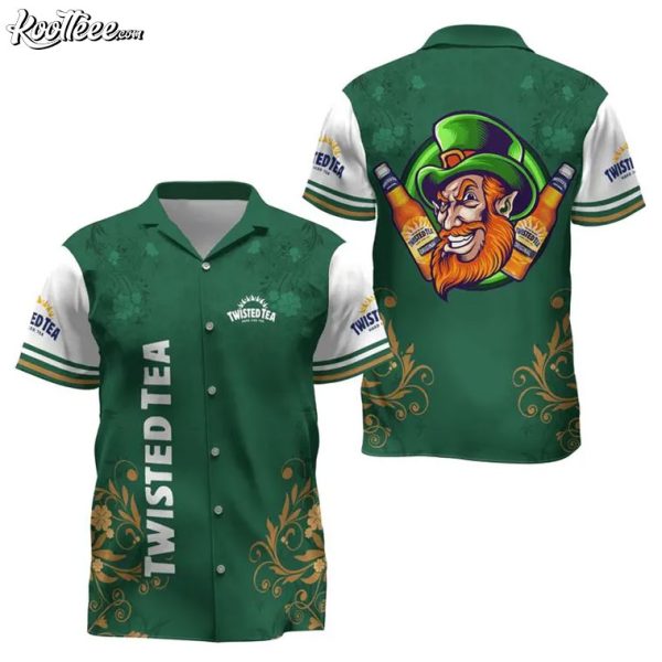 Twisted Tea Saint Patrick’s Day Leprechaun Hawaiian Shirt