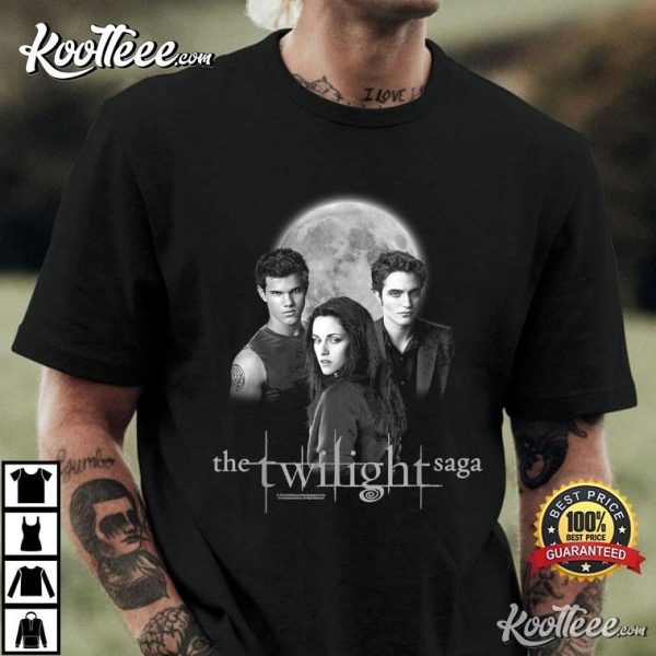 The Twilight Saga Movie Jacob Bella Edward T-Shirt