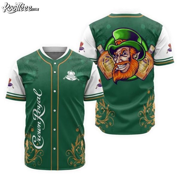 Crown Royal Saint Patrick’s Day Leprechaun Baseball Jersey