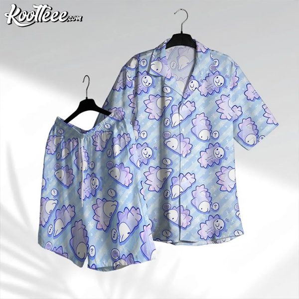 Snom Ice Bug Type Pokemon Hawaiian Shirt And Shorts