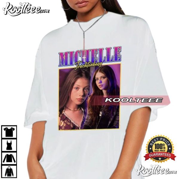 Michelle Trachtenberg Vintage Retro Style T-Shirt